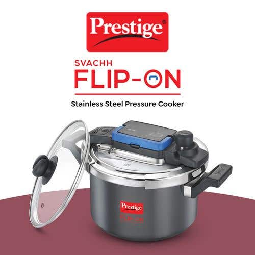 Buy Prestige Svachh Flip-on Mini Hard Anodised Spillage Control