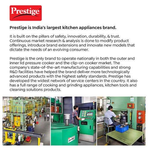 Prestige Flip On Cooker, Innovative Cooker