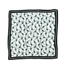 Chenille Pattern Silk Pocket Square