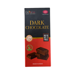 Dark Chocolate Bar 125g (Buy 1 Get 1 Free) Vegan & Gluten Free