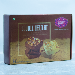 Double Delight (Gold) Cashew Biscuit & Chocolate Cashew 400g