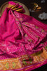 Mandir Pink & Pink Patola Buttis Saree